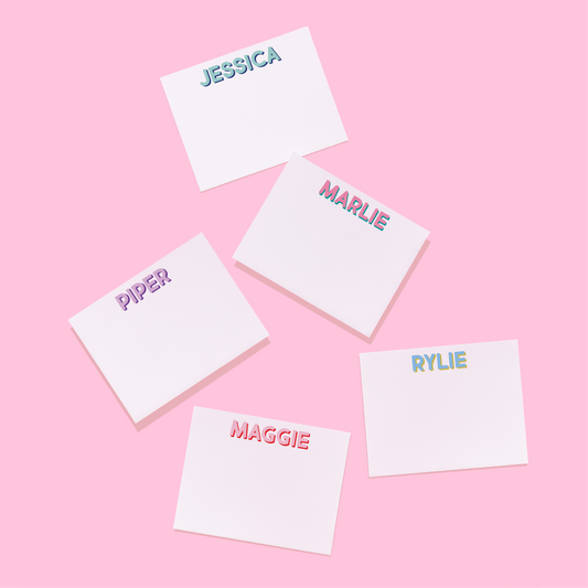 Modern Classics Personalized Stationery