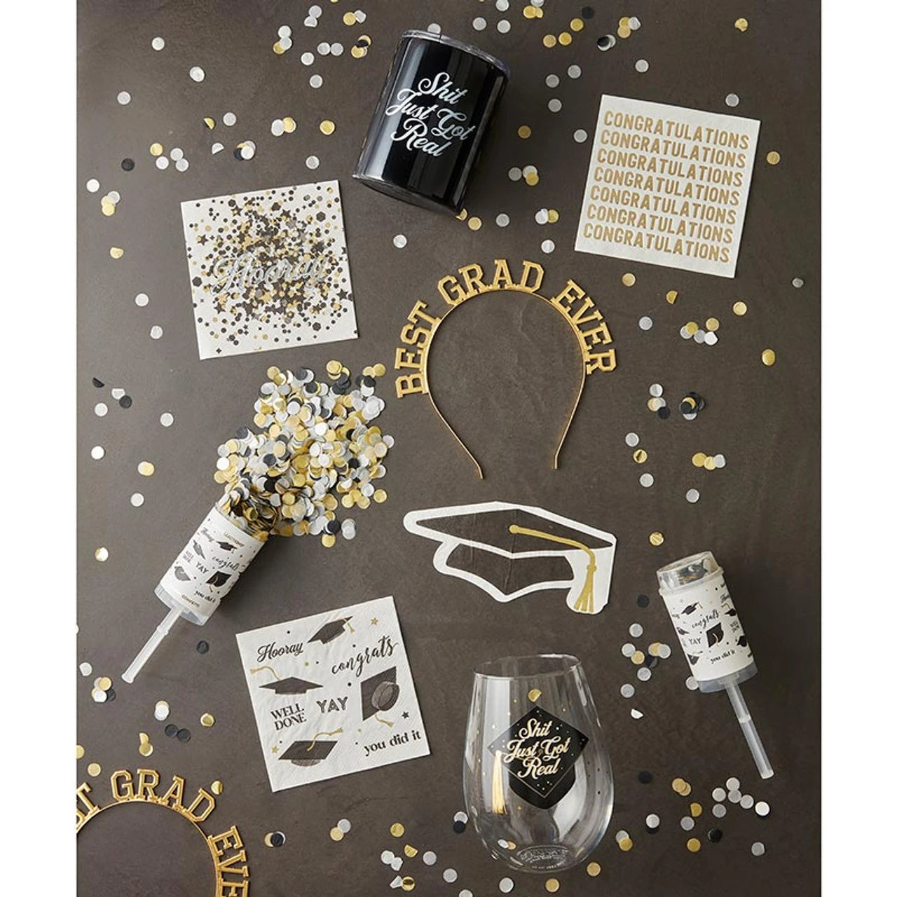 Beverage Napkins - Congratulations