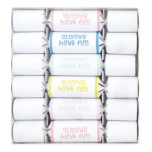 Mini Crackers - Always have Fun - 6ct
