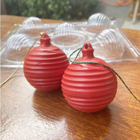 CHRISTMAS ORNAMENT (3 PART) CHOCOLATE MOLD