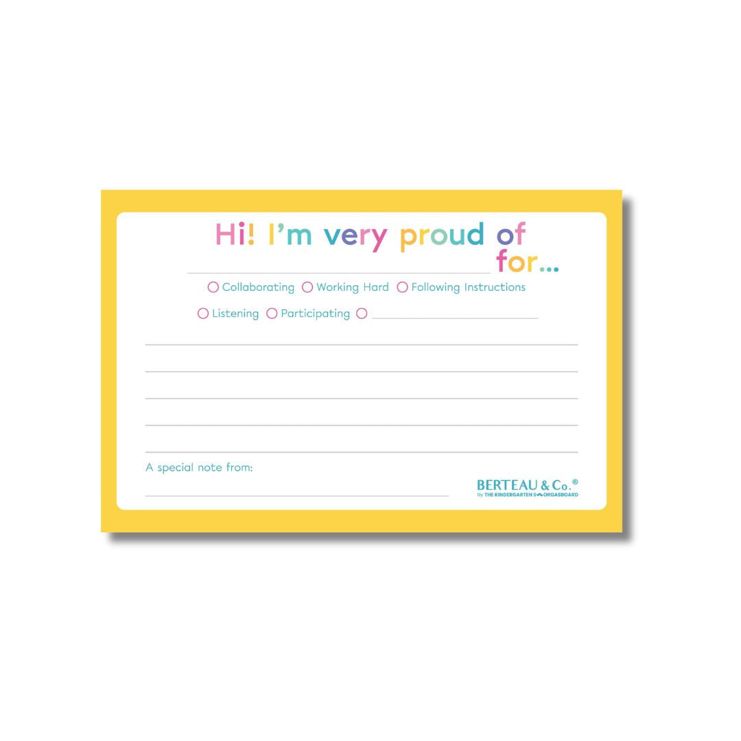 Notepad - Proud of You (Made of NCR Paper)