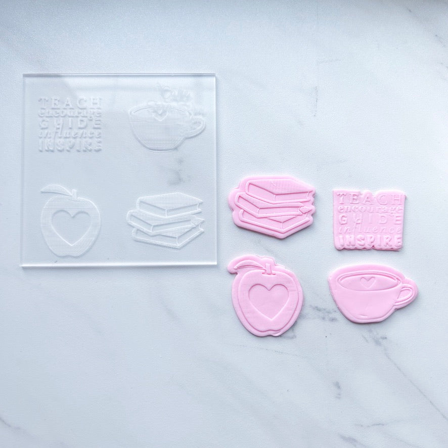 TEACHER MINI TOPPERS BY CAKE SERA SERA