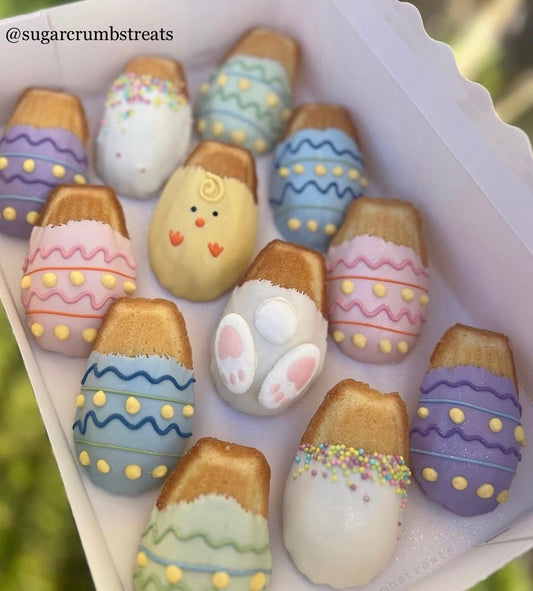 BUNNY TAILS AND FEET DUO EDIBLE DECORATIONS