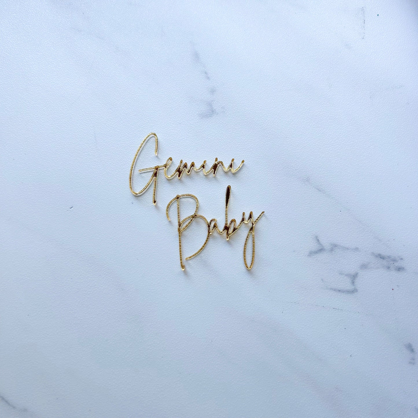 GEMINI BABY ACRYLIC CHARMS BY SAIDAS SWEETS