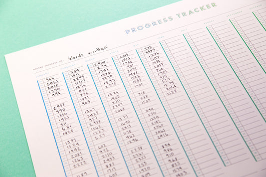 Progress Tracker - Habit Tracker Poster