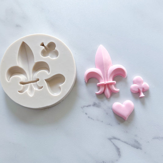 SPADES HEART AND CLUB MOLD