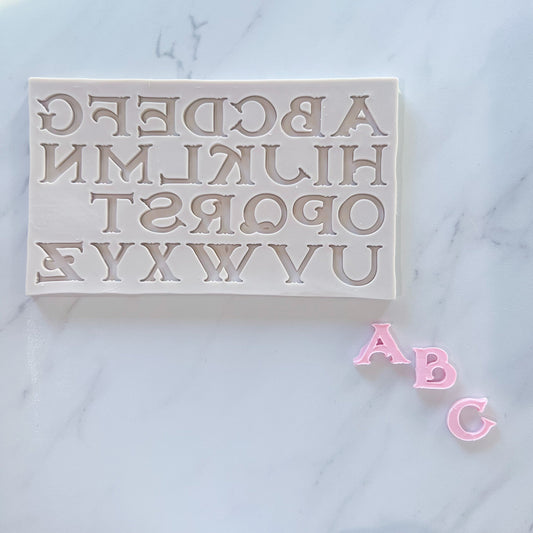 STORYBOOK ALPHABET MOLD