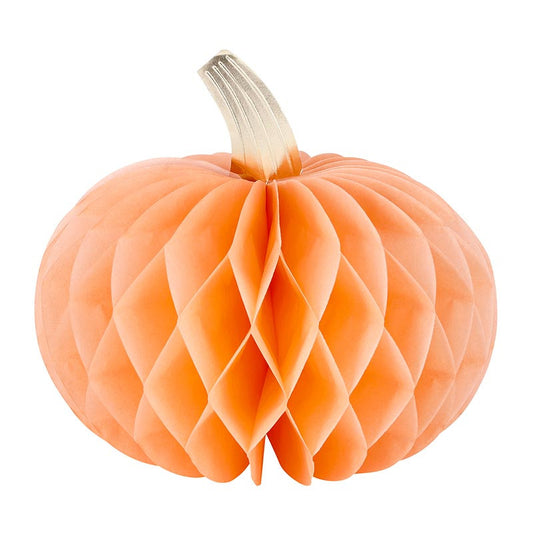 Honeycomb Decoration - Blush Pumpkin - Set of 2