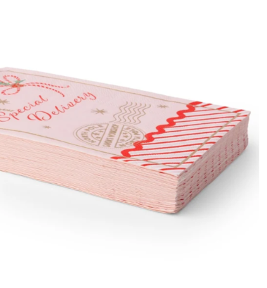 Christmas Gift Tag Guest Towels