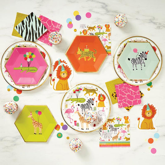 Paper Dinner Plate - Party Animal