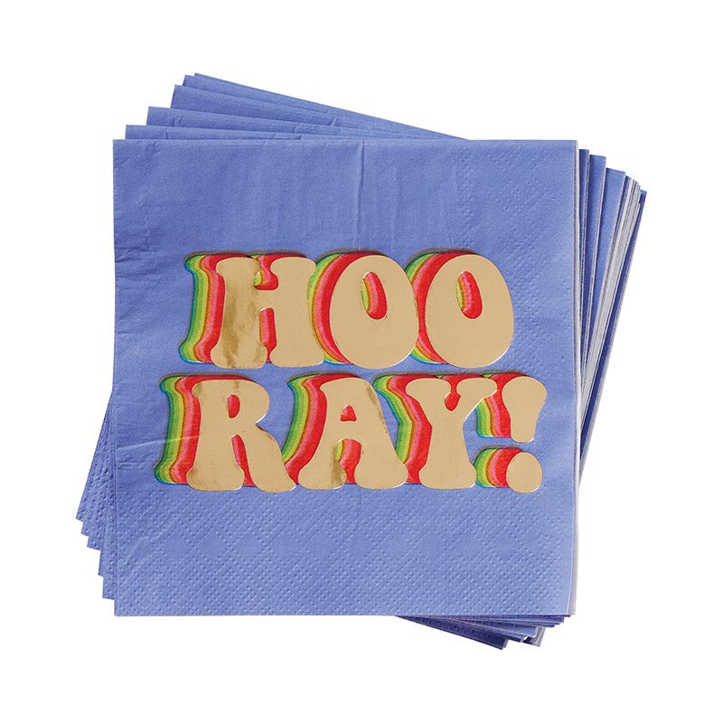 Beverage Napkins - Hooray