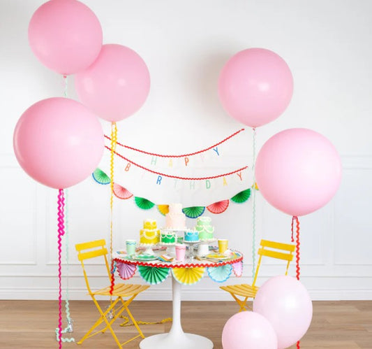 Happy Birthday Felt Banner
