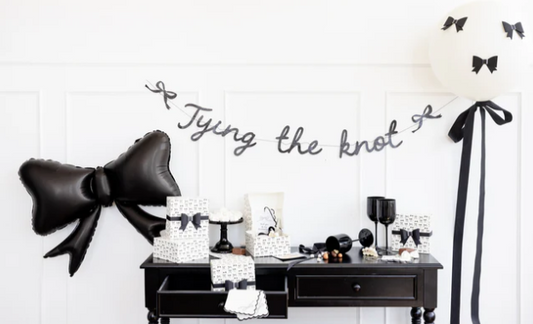 Black Bow Guest Napkin