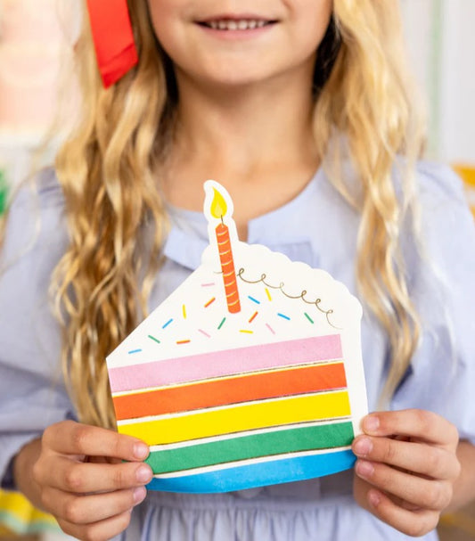 Cake Shaped Dinner Napkin