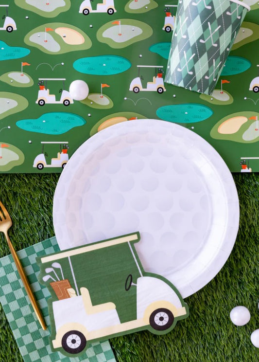 Golf Cart Shaped Napkins
