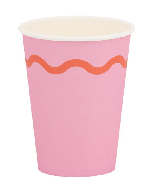 Bright Birthday Party Cups - 12 oz