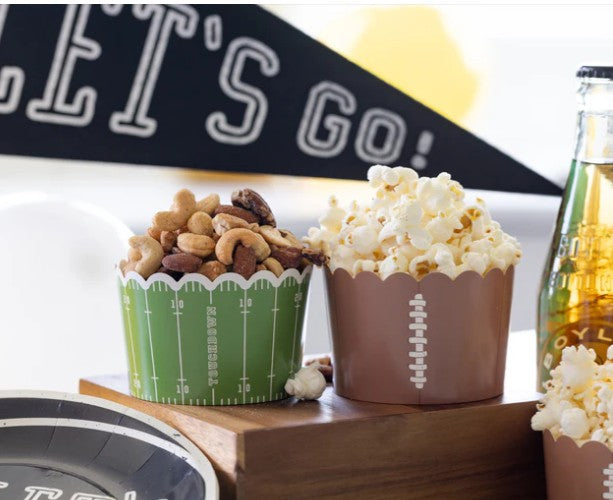 Football Jumbo Baking/Food Cups