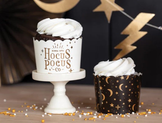 Gold Foil Hocus Pocus Food Cups (50 pcs)