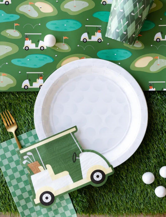 Golf Paper Table Runner