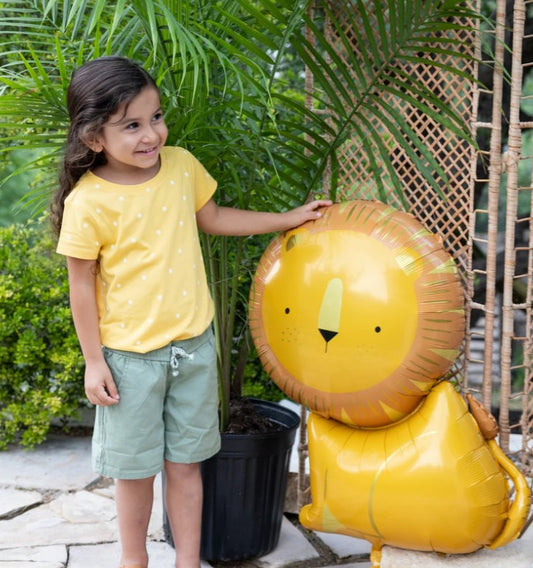 Safari Lion Mylar Balloon