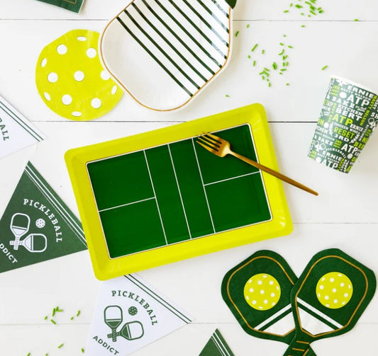 Green Paddle Paper Dinner Napkin