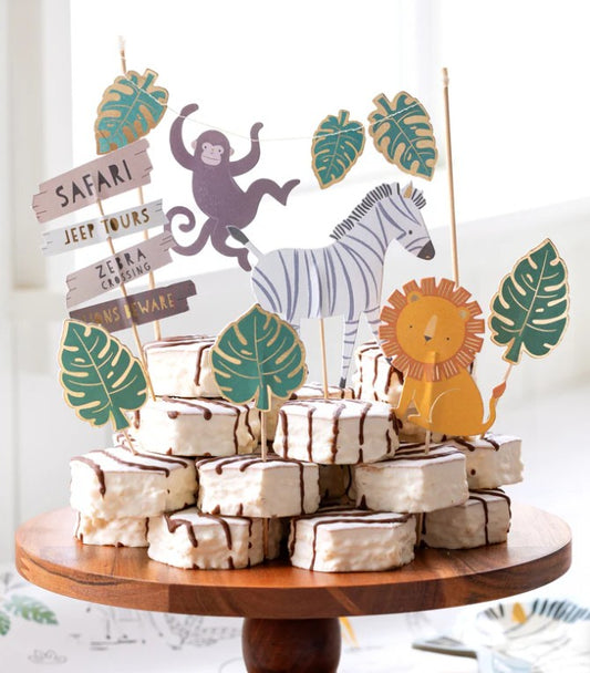 Safari Cake Topper Set