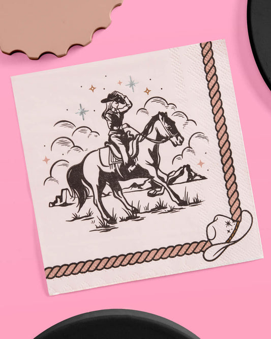 Texas Hold 'Em Napkins - 25 paper napkins