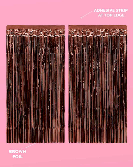 Espresso Martini Curtain - set of 2 curtains