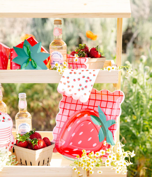 Strawberries Dinner Napkin