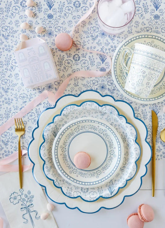 Pembroke Floral Paper Table Runner