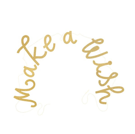 Make A Wish Banner Set