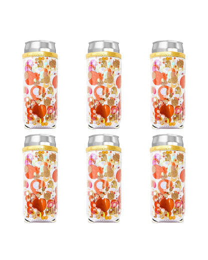 Spirit Squad Confetti Skinny Can Drink Sleeves