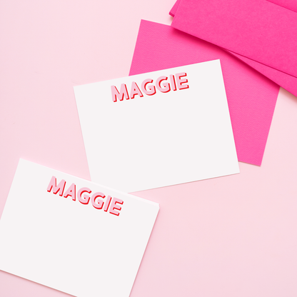 Modern Classics Personalized Stationery