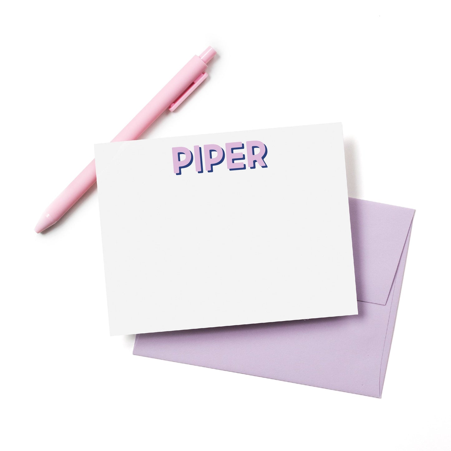 Modern Classics Personalized Stationery