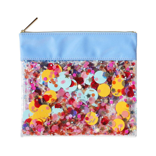 Multicolor Confetti Everything Pouch