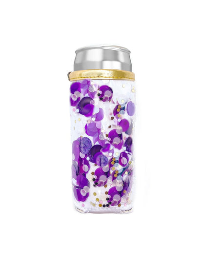 Spirit Squad Confetti Skinny Can Drink Sleeves