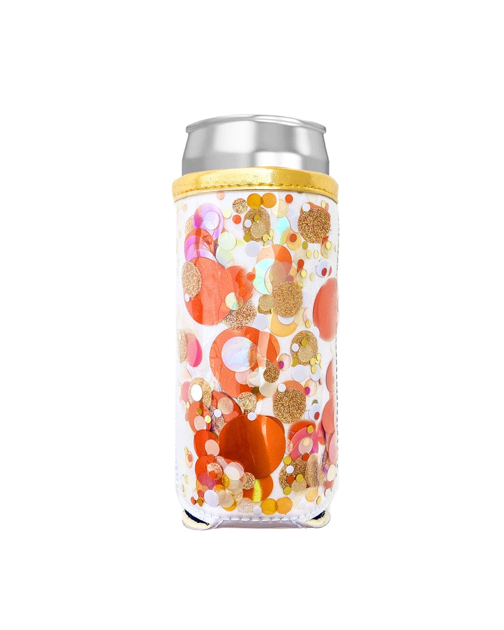 Spirit Squad Confetti Skinny Can Drink Sleeves