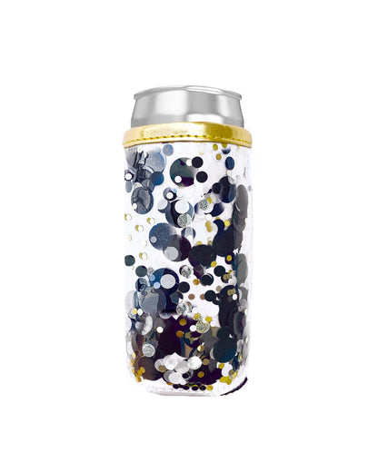 Spirit Squad Confetti Skinny Can Drink Sleeves