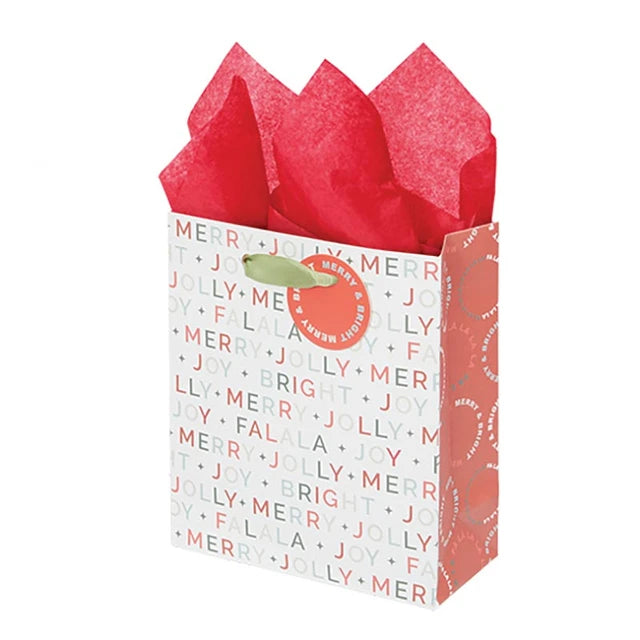 Merry Message Gift Bag - Small
