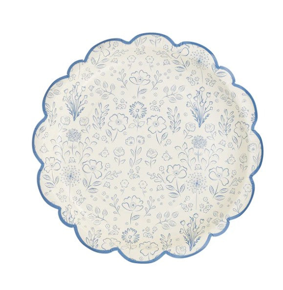 Pembroke Floral 10" Paper Plate