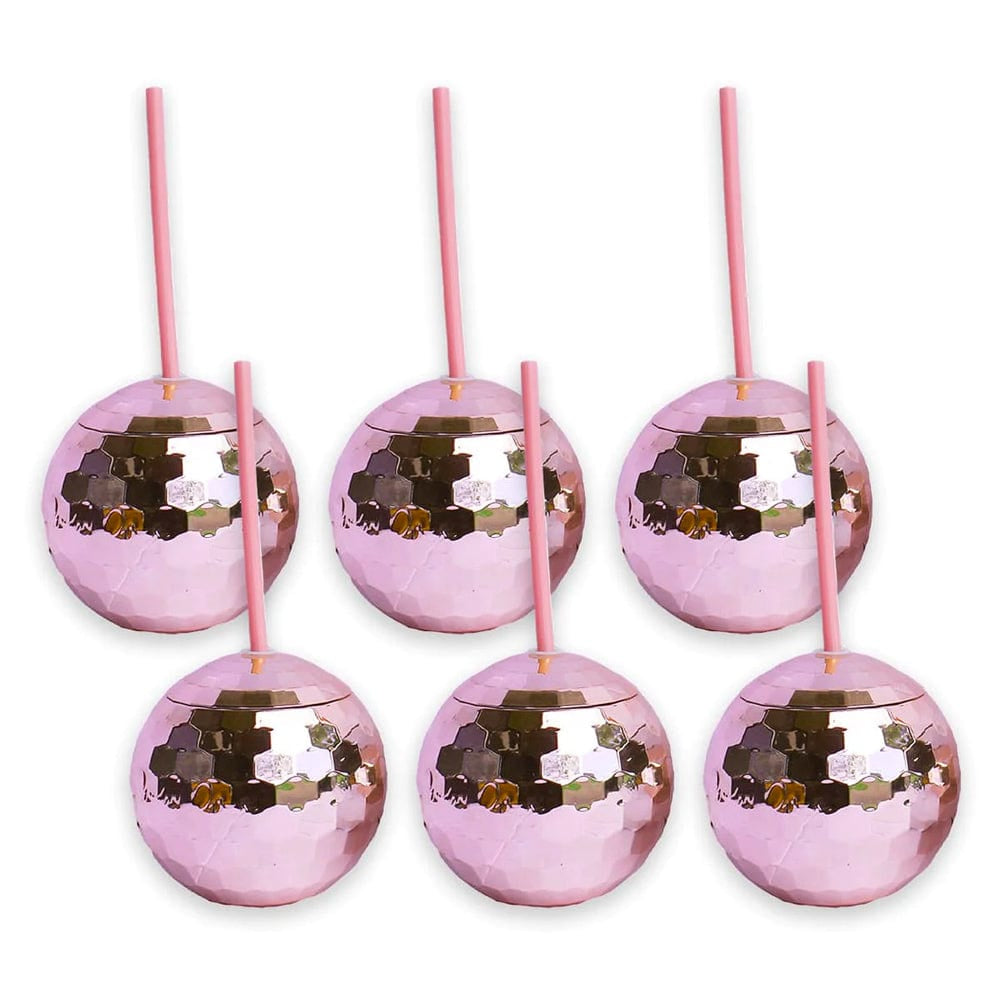 Disco Ball Sipper (Silver or Pink)