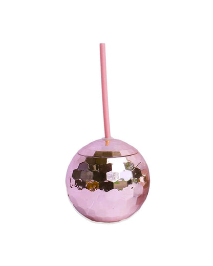 Disco Ball Sipper (Silver or Pink)