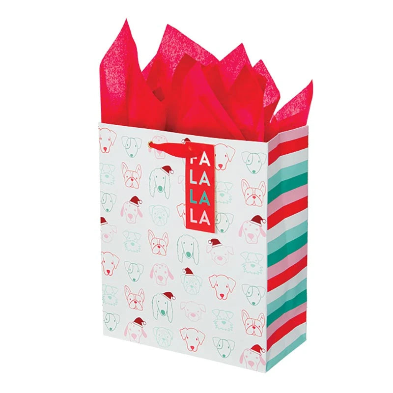 Woofy Cheer Gift Bag - Medium
