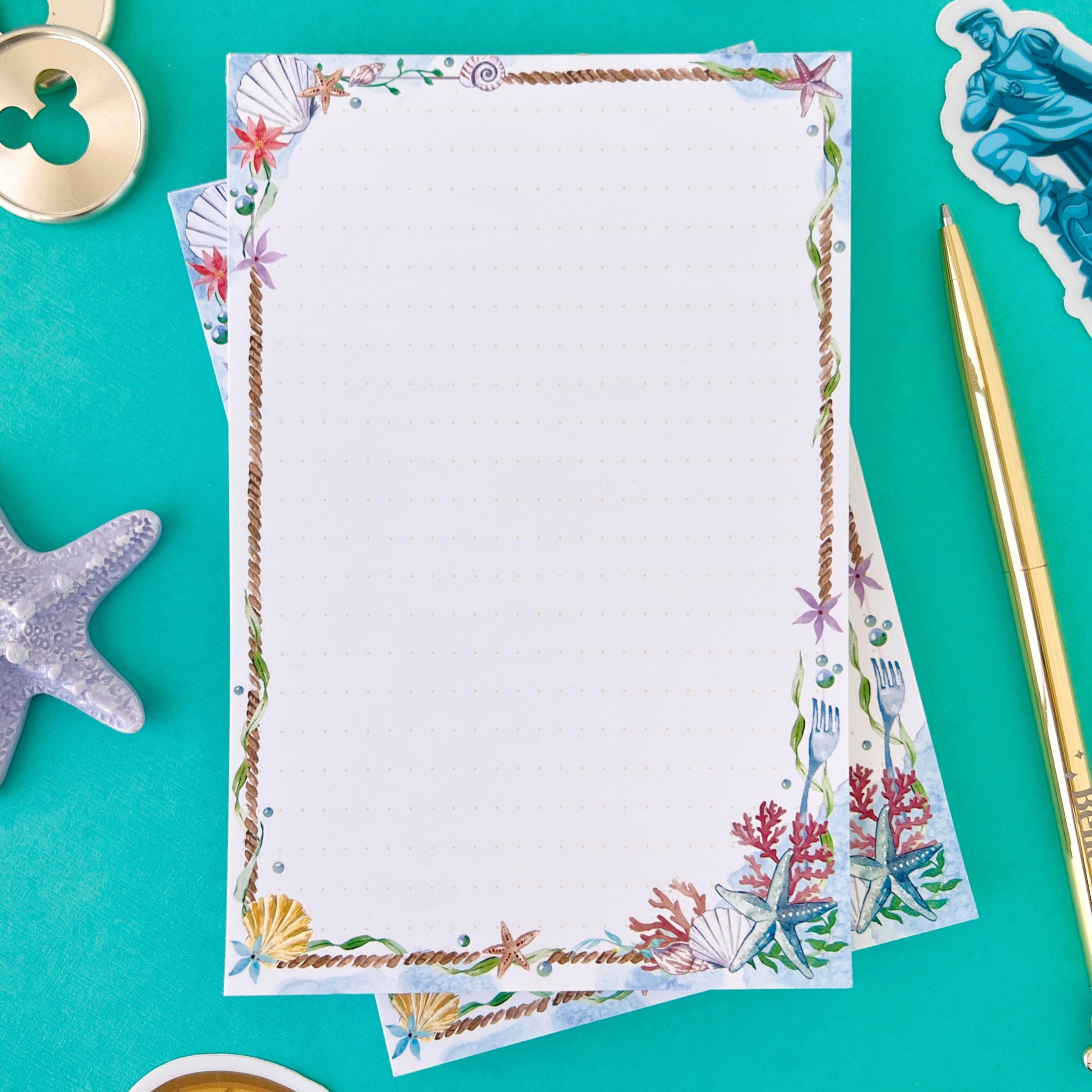 Mermaid Life Memo Notepad