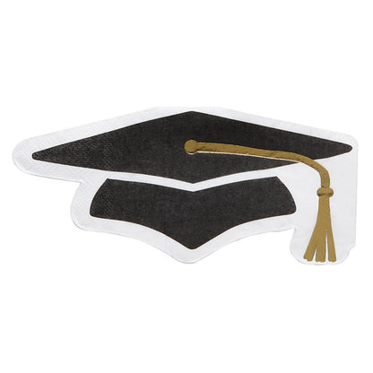 Shaped Napkins - Graduation Hat
