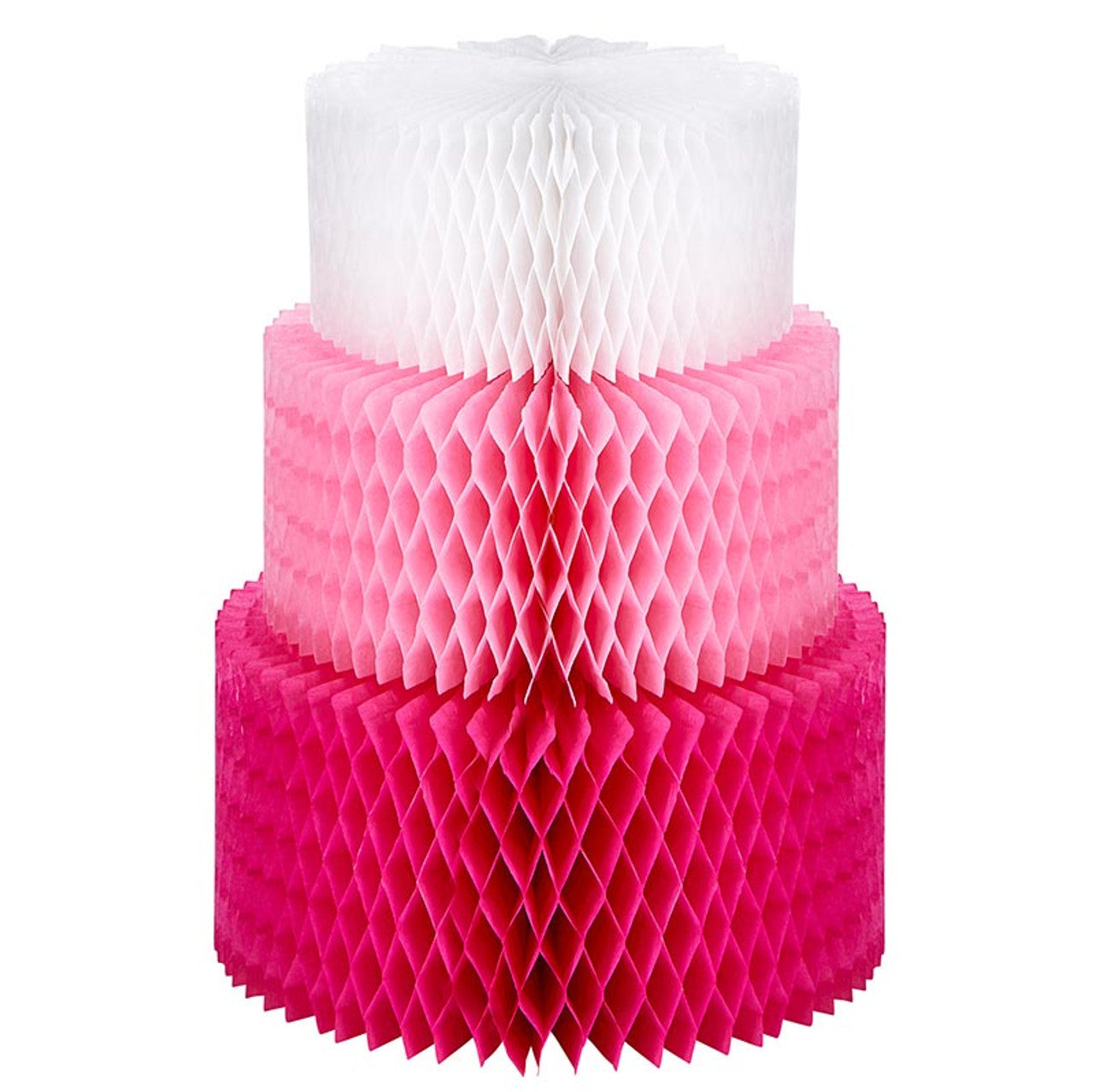 Paper Table Decoration - Birthday Cake