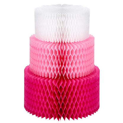 Paper Table Decoration - Birthday Cake