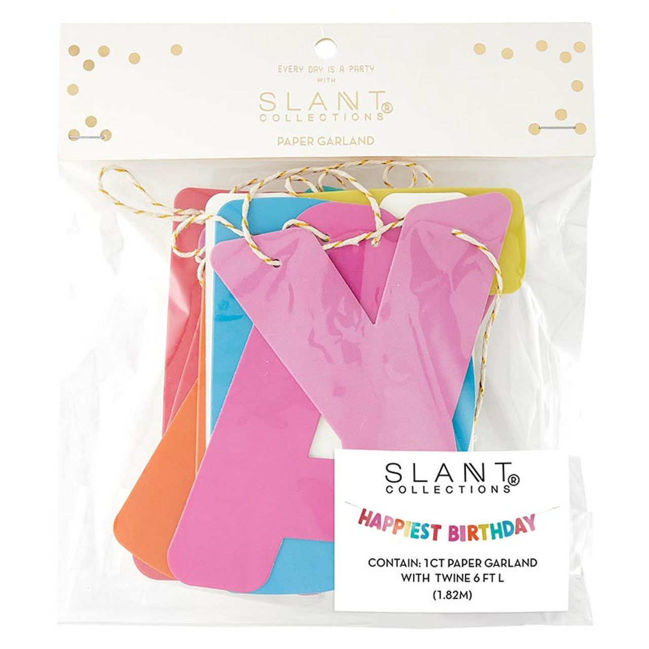 Paper Garland - Happiest Birthday