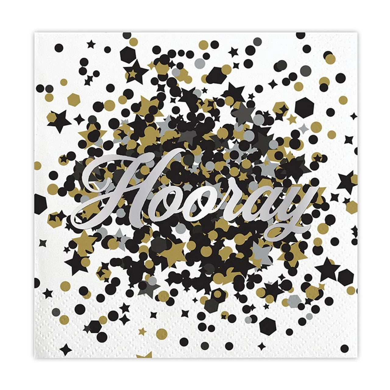 Foil Beverage Napkins - Hooray