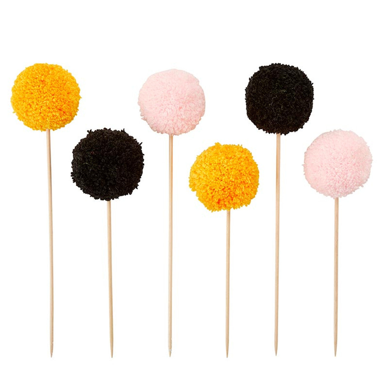 Pom Pom Cake Topper - Halloween